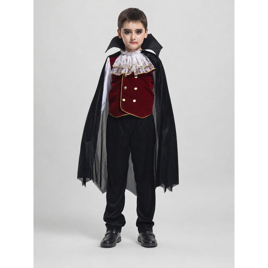 Children's Vampire Costume with Cape and Pants