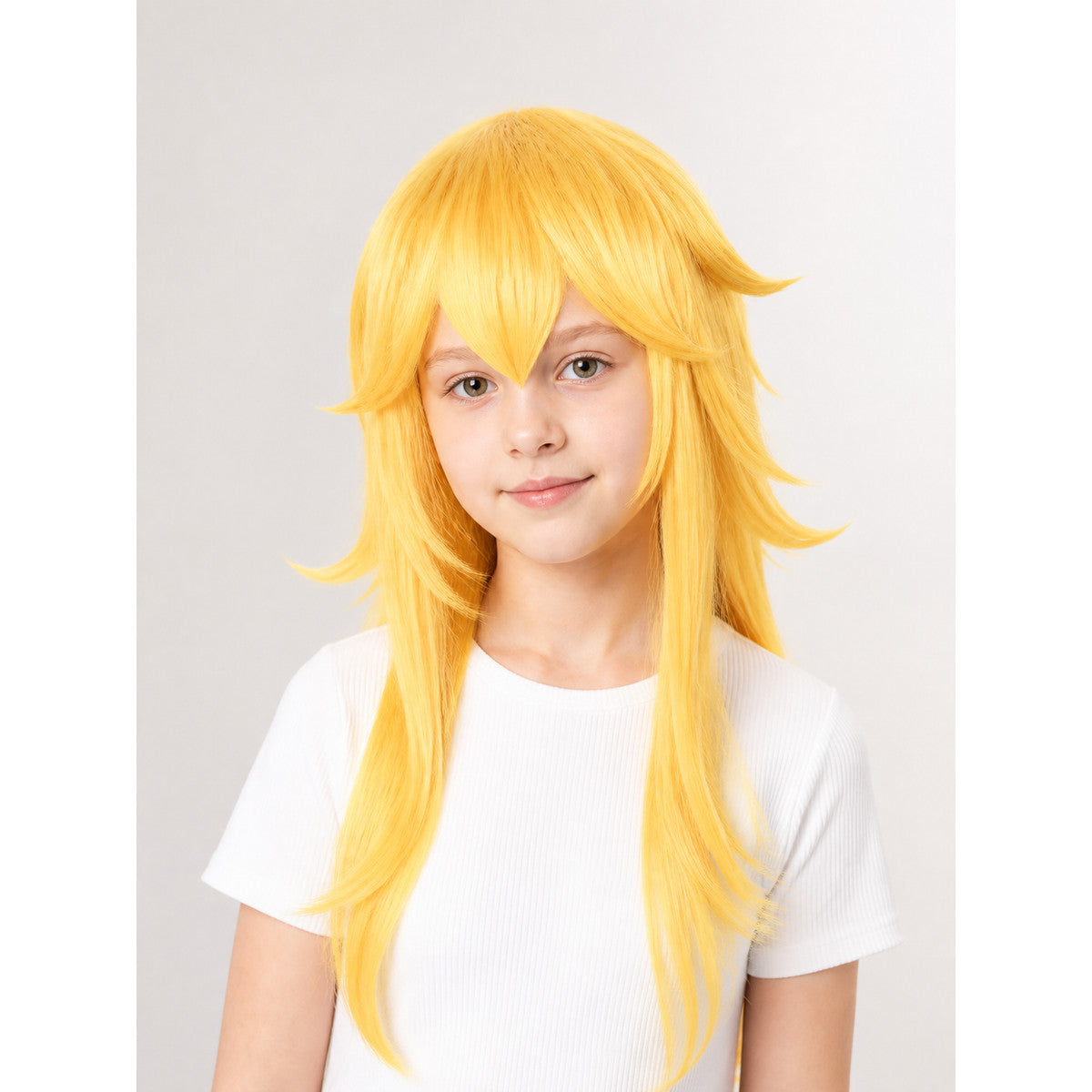 Golden Carnival Wig for Halloween and Cosplay main product view