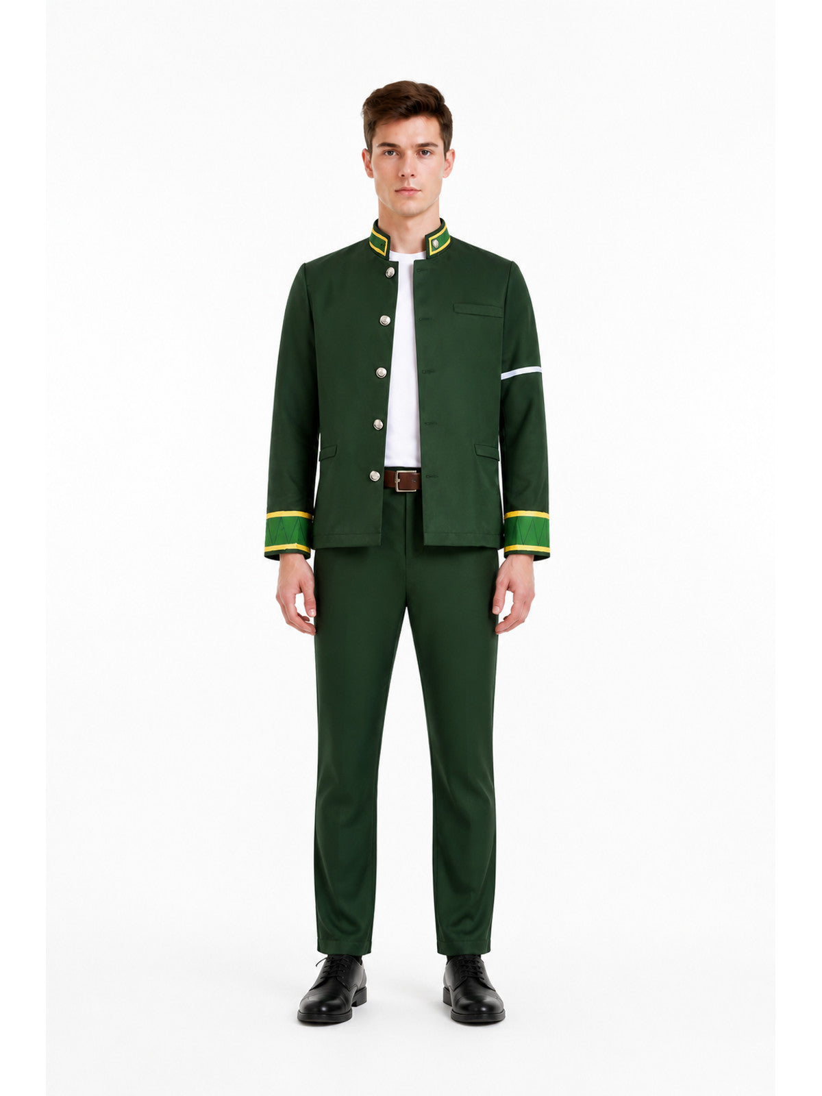 Cosplay School Uniform Costume Blazer Shirt Pants