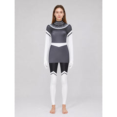 Halloween Cosplay Costume with White Inserts