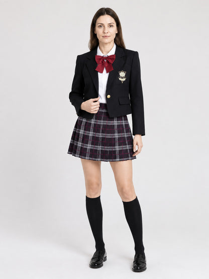 Gogo Yubari School-Style Cosplay Costume main product view