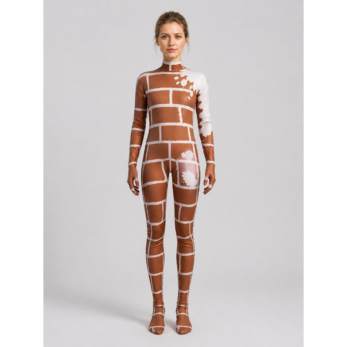 Chameleon Carnival Costume — One-Piece Jumpsuit