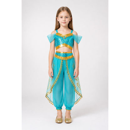 Sparkly Princess Costume with Sequins and Tulle main product view