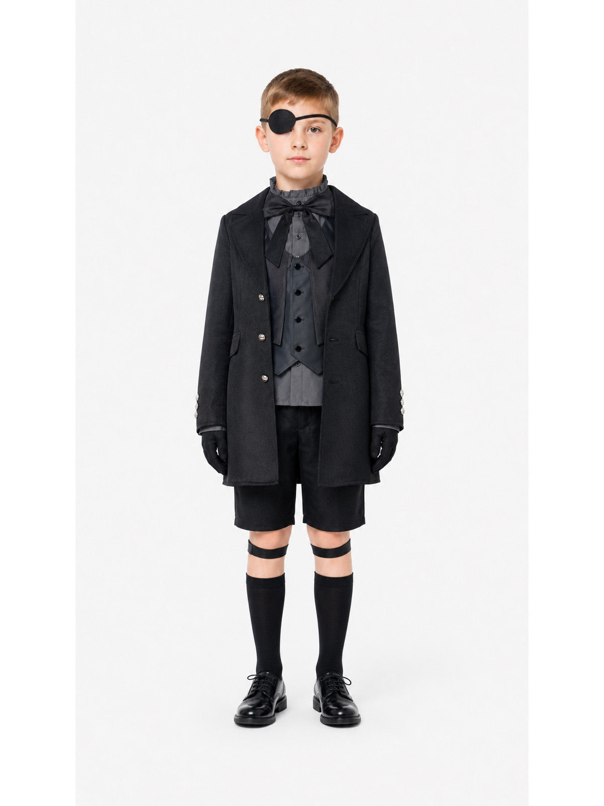 Black Butler Cosplay Costume with Vest main product view