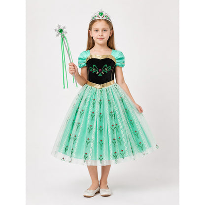 Mint Green Princess Costume for Halloween main product view