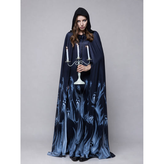Cosplay Costume with Cape and Hood
