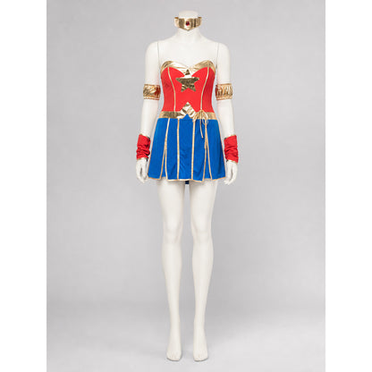 Stage Superhero Cosplay Costume with Skirt
