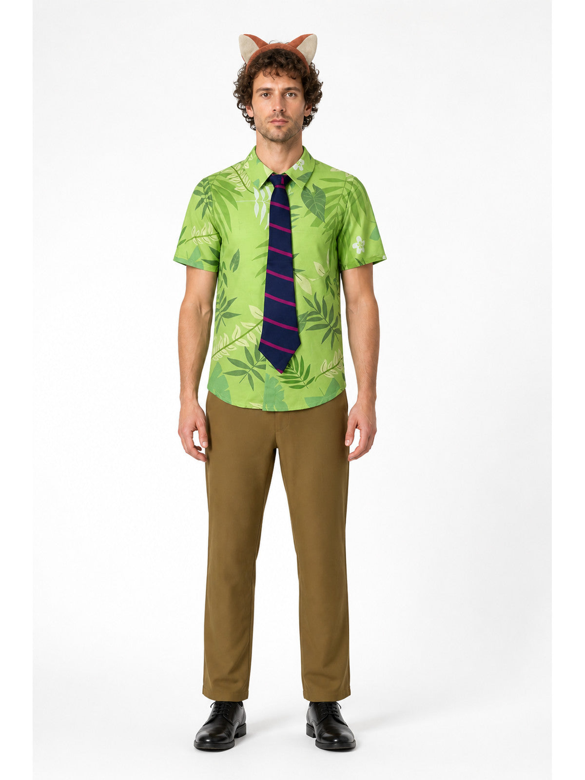 Nick the Fox Cosplay Costume: Shirt, Pants, and Tie
