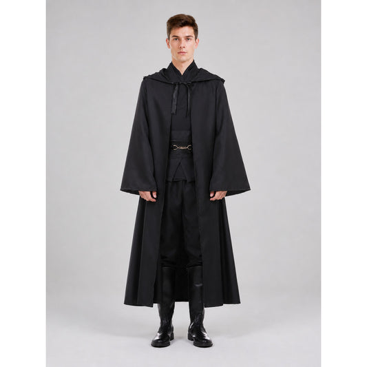 Costume set with a long robe and hood