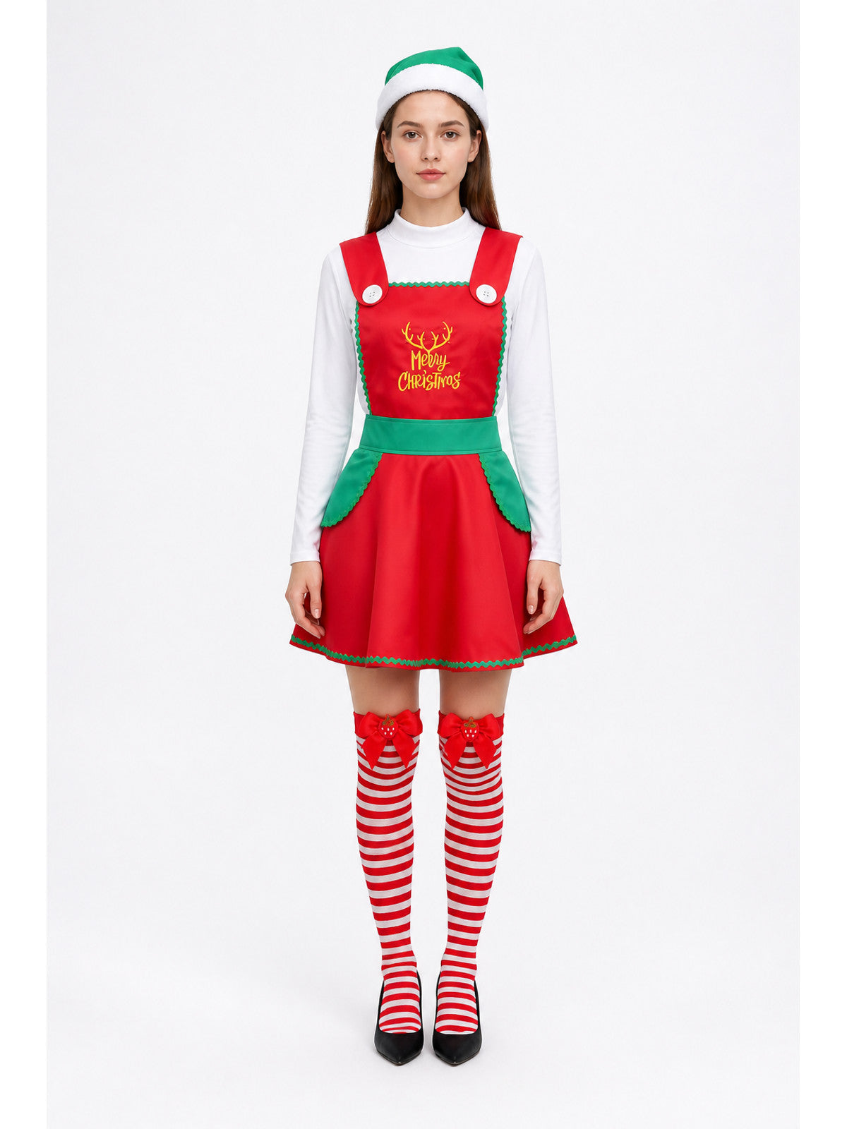 New Year's Costume with Hat, Deer Dress main product view