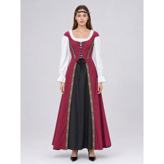 Carnival Costume: Court Dress with Headdress