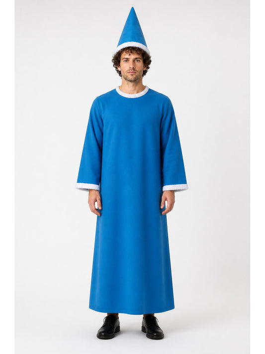 Cosplay Costume: Blue Robe and Pointed Hat main product view