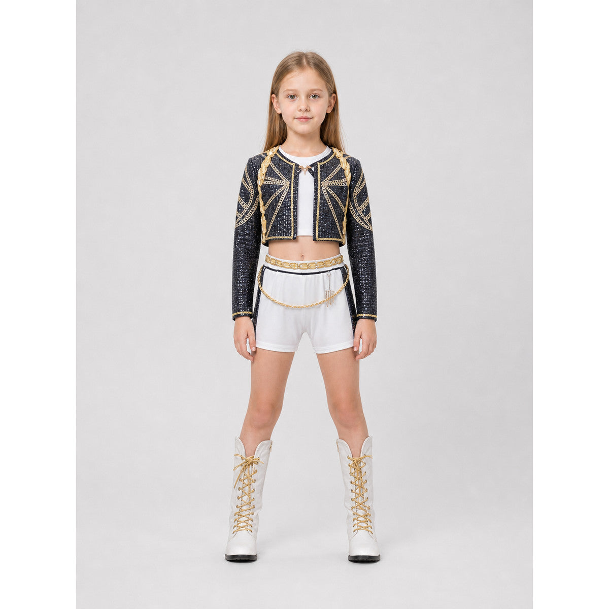 Children's Demon Hunter Stage Costume