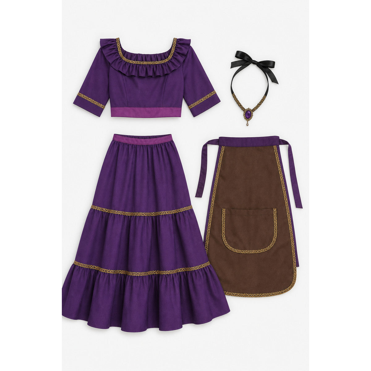 Women's Halloween Cosplay Costume Set