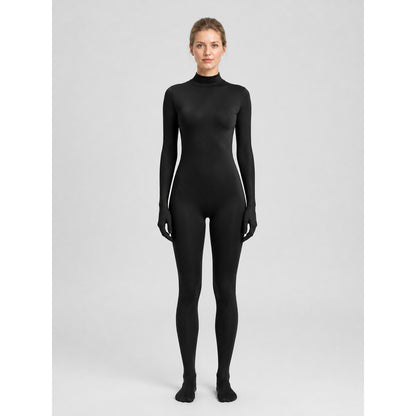 Long-Sleeve Jumpsuit with Gloves and Feet