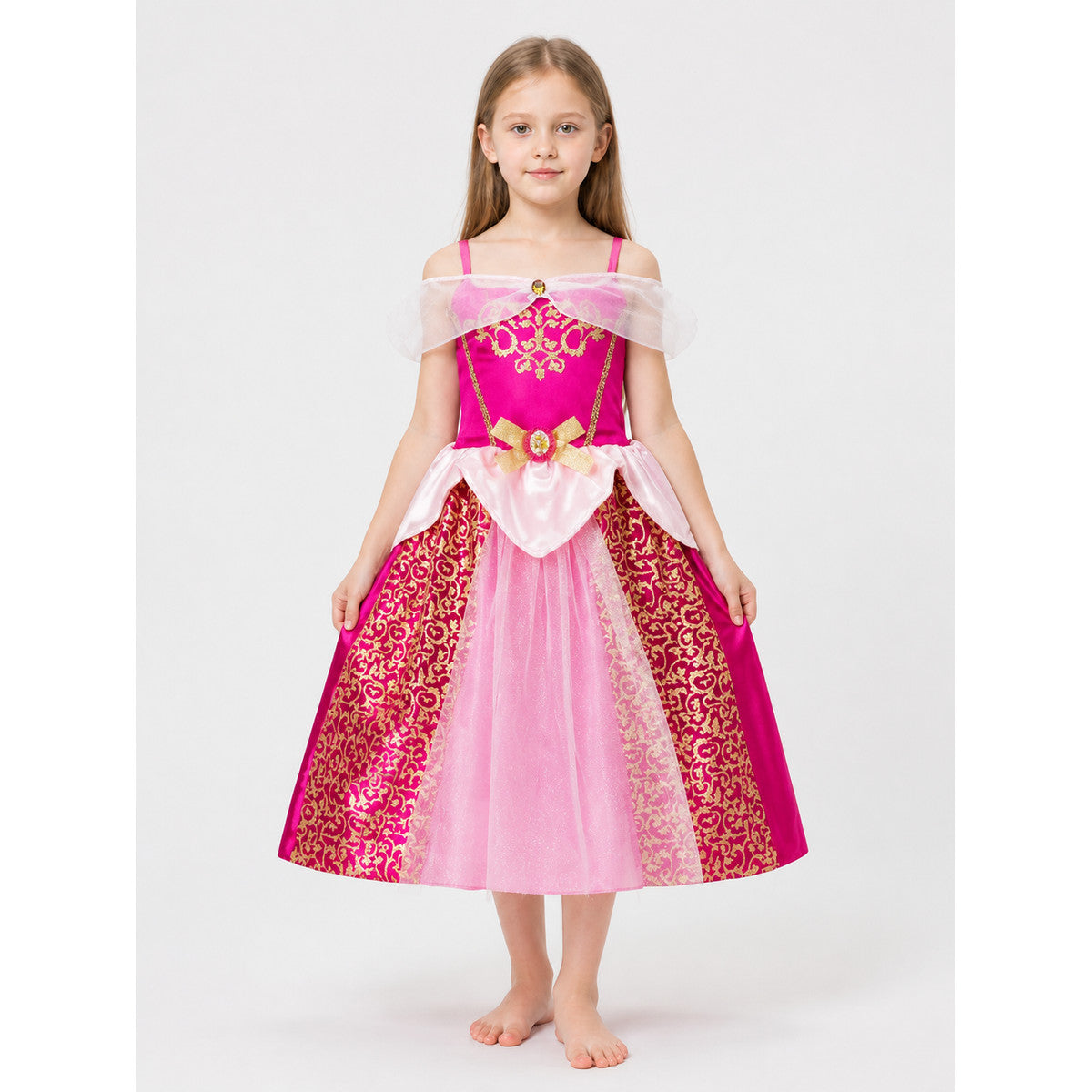 Pink Princess Carnival Costume for Halloween main product view