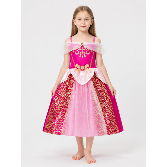Pink Princess Carnival Costume for Halloween main product view