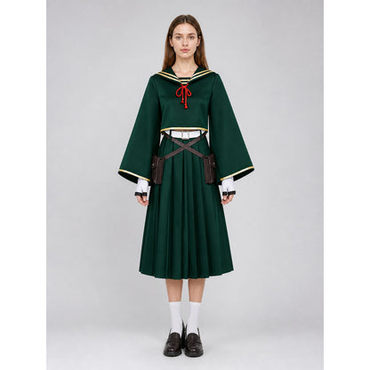 Shikikawa Shiei Character Cosplay Costume on-model view