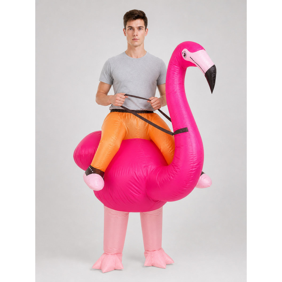 Inflatable Flamingo Costume for Parties and Halloween