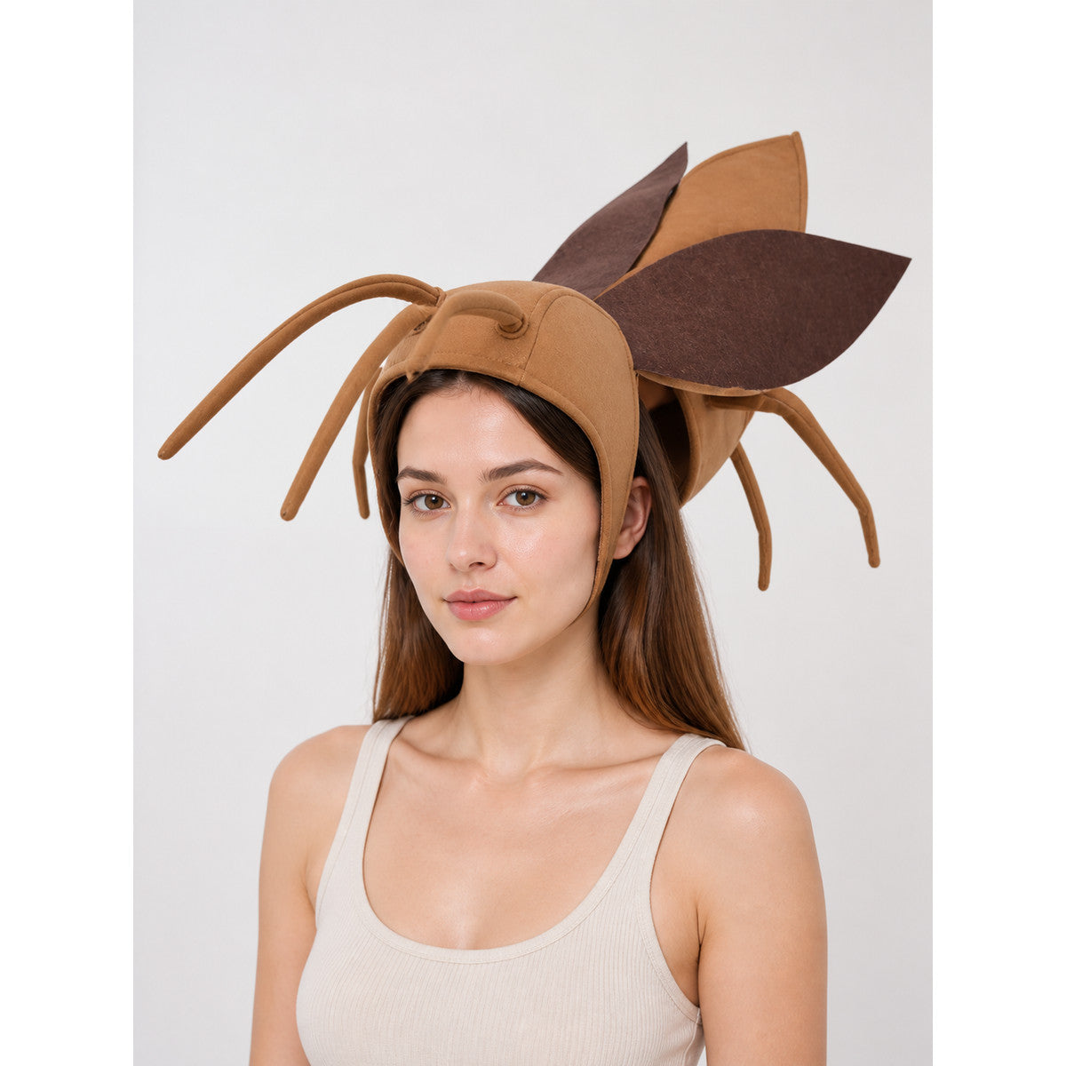 Halloween Cockroach Costume Headpiece with Wings main product view