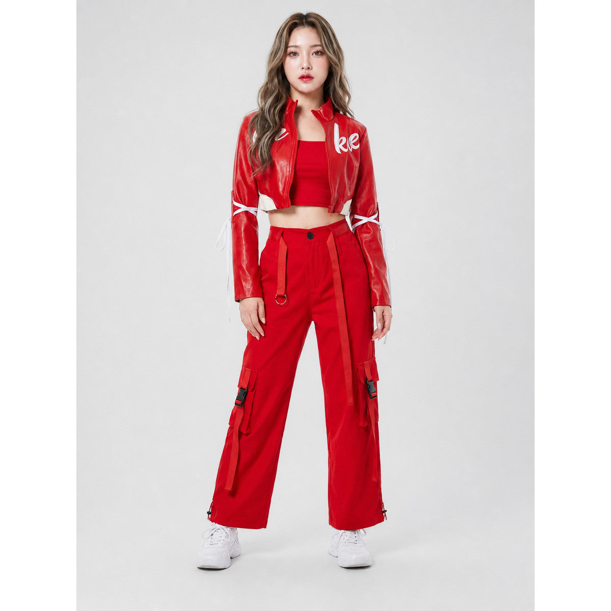 Stage Set: Red Jacket and Pants