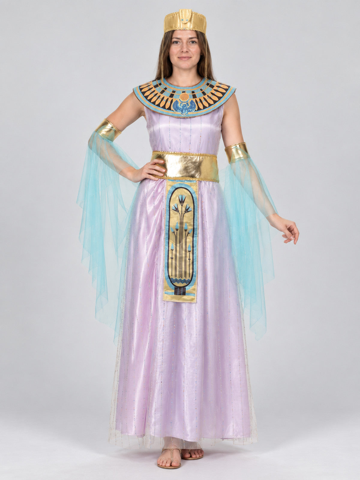 Egyptian-Style Carnival Costume with Headpiece