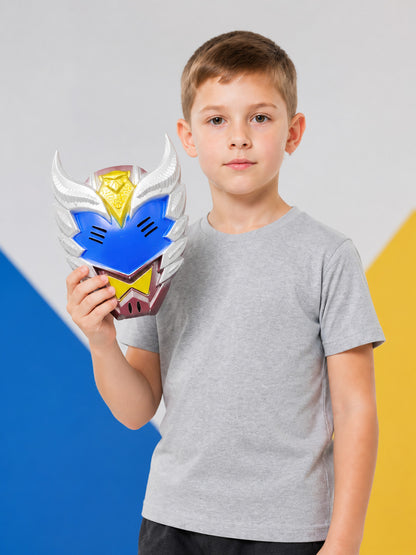 Carnival Eagle Mask with Gold Decor