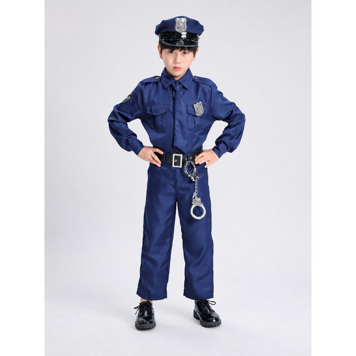Police Costume with Cap and Accessories