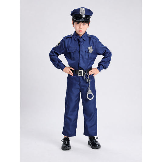 Police Costume with Cap and Accessories