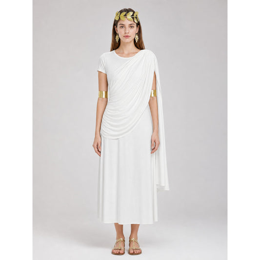 Greek-Style Costume Dress with Accessories