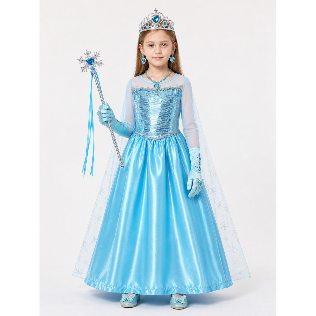 Snow Queen Halloween Costume main product view