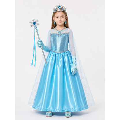 Snow Queen Halloween Costume main product view