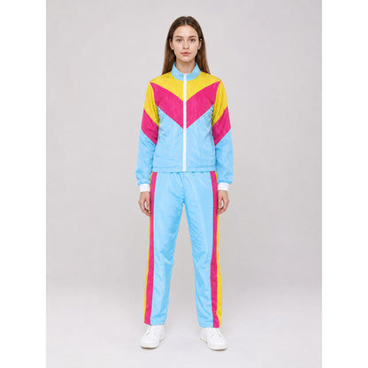 Stage Costume with Geometric Print for Parties on-model view