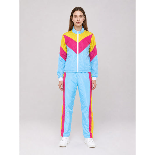 Stage Costume with Geometric Print for Parties on-model view