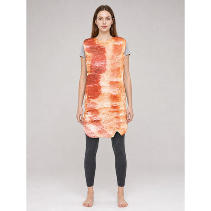 Carnival Costume in the Shape of a Bacon Slice on-model view