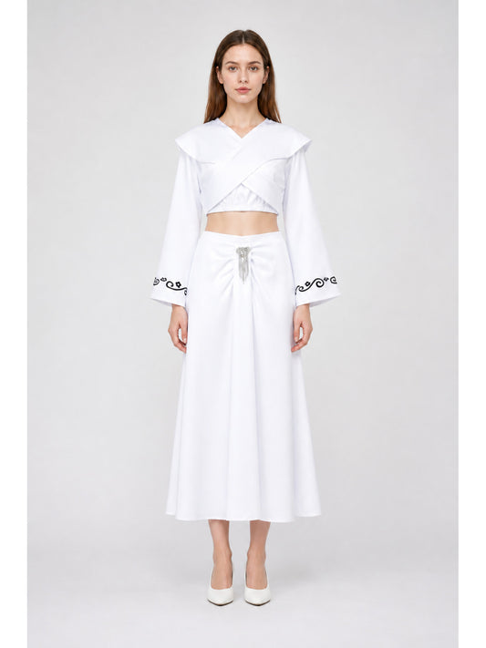 White Star Wars Cosplay Costume for Halloween main product view
