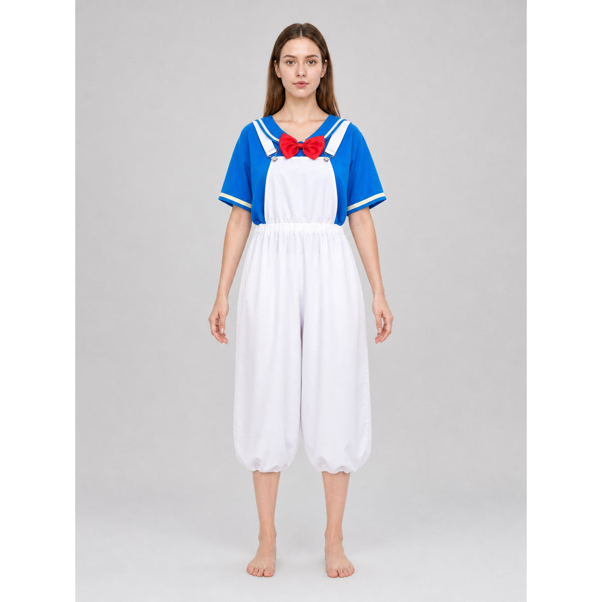 Blue and White Cosplay Costume