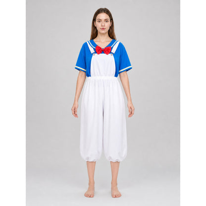 Blue and White Cosplay Costume