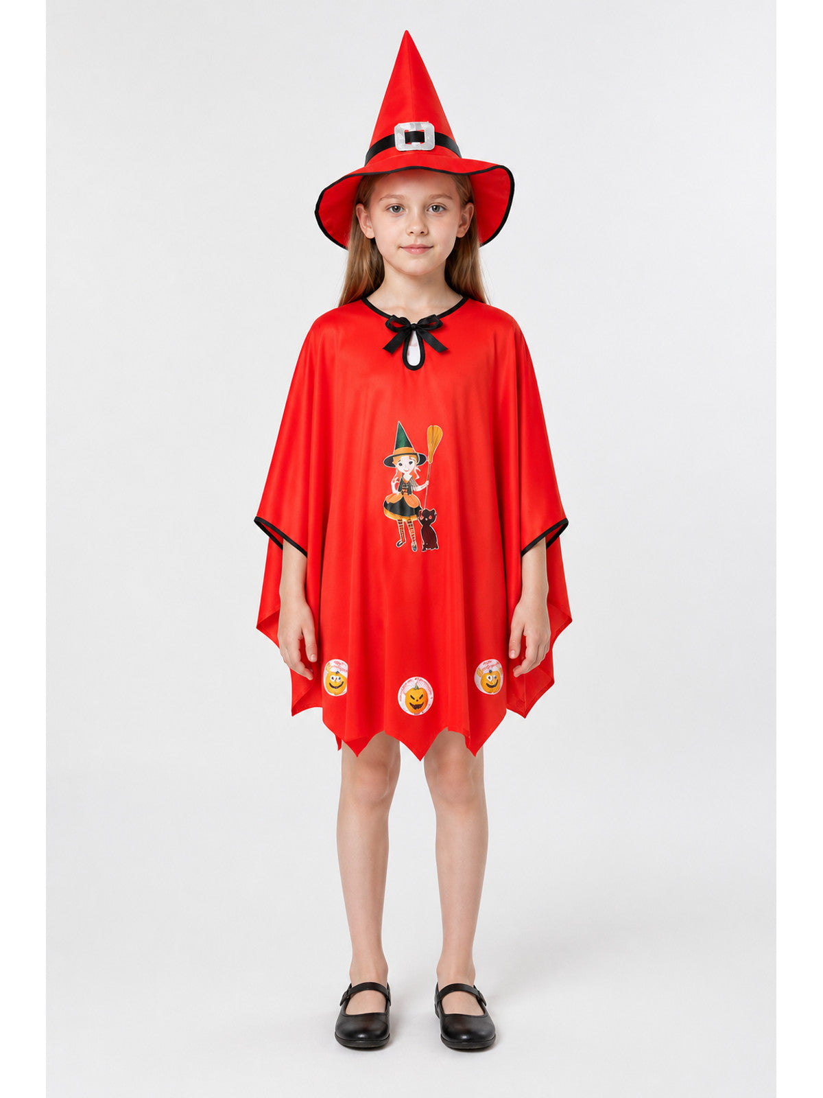 Costume with a Red Cape and Hat main product view