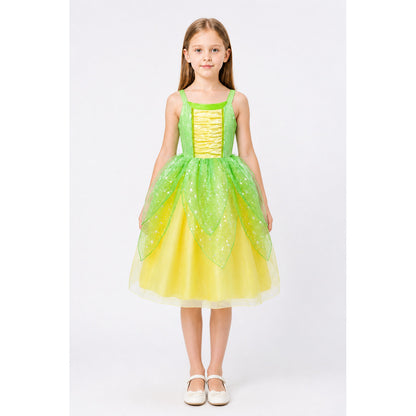 Puffy Princess Dress for Girls with Stars main product view
