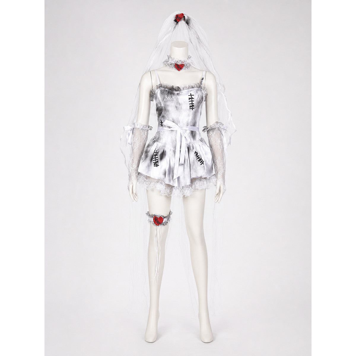 Gothic Lace Halloween Costume Dress