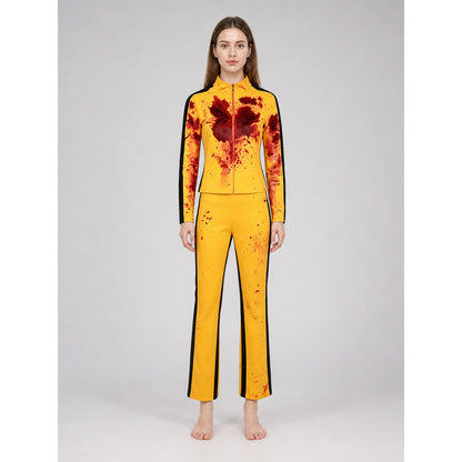 Yellow Kill Bill Cosplay Costume Set