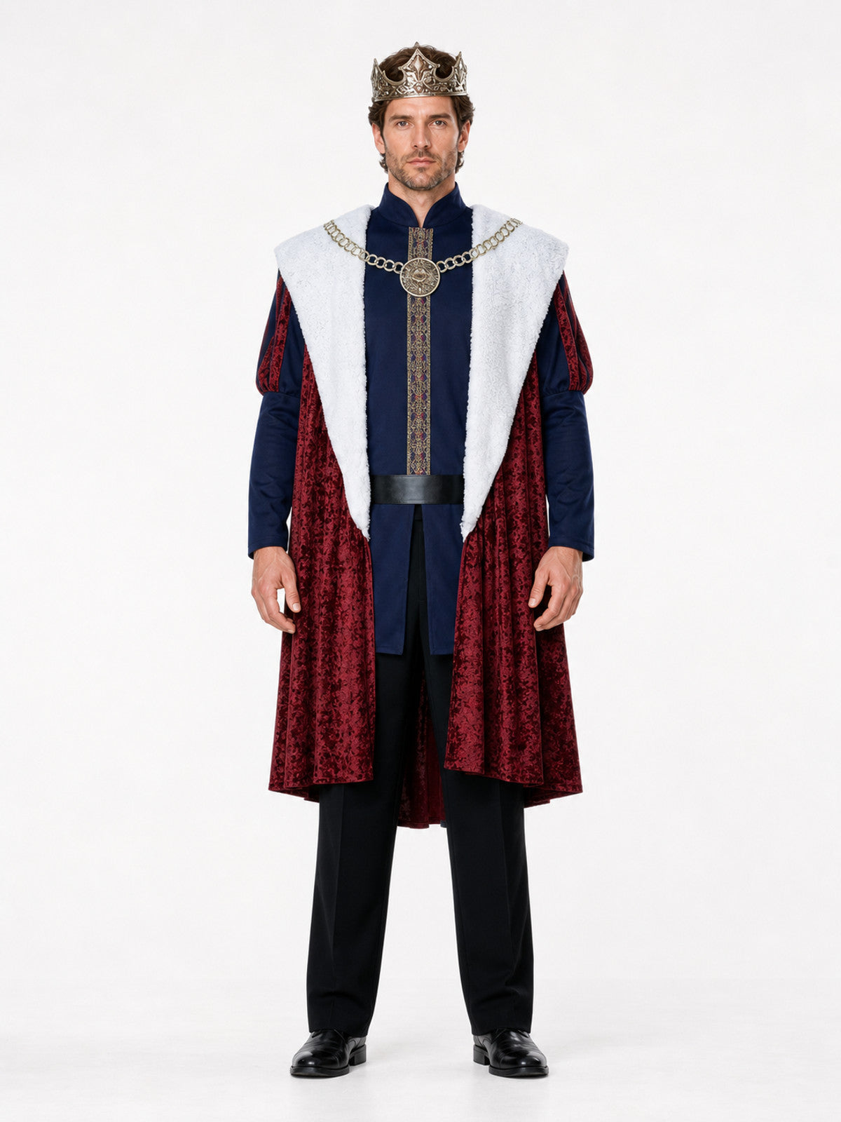 Carnival Costume with Crown and Accessories