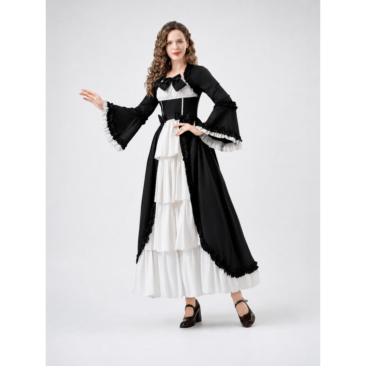 Victorian-Style Gothic Costume Dress
