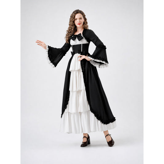 Victorian-Style Gothic Costume Dress