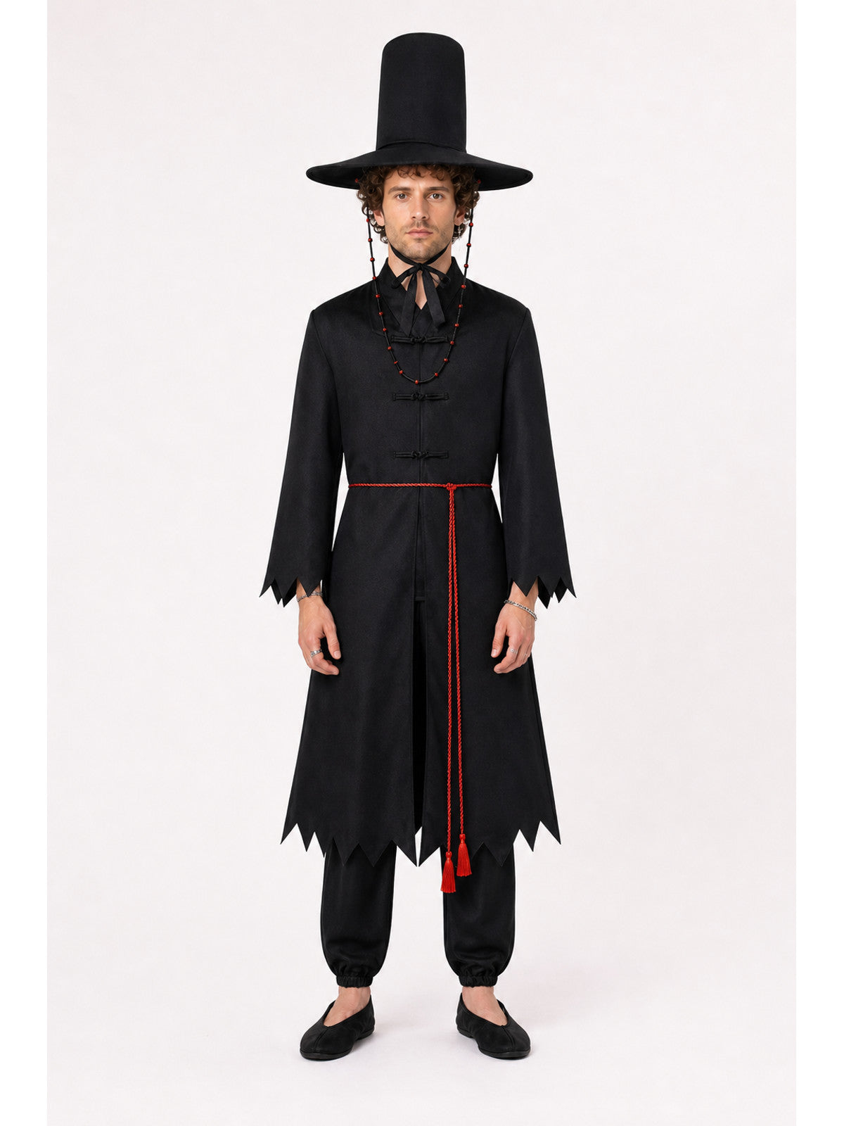 Cosplay Costume with Hat and Jewelry