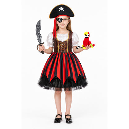 Pirate Costume with Dress and Accessories main product view