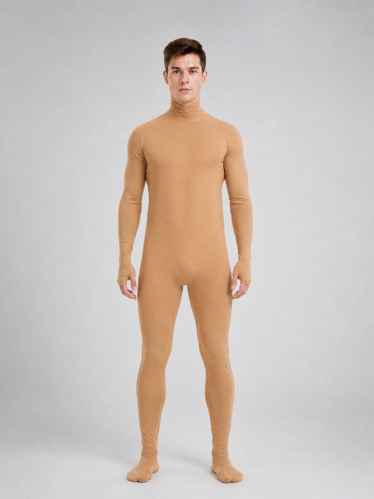 Hooded Ninja Invisible Costume for Cosplay front view