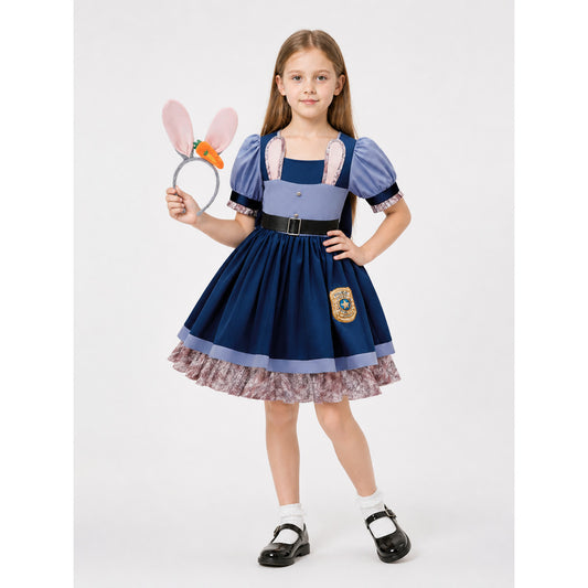 Blue Rabbit Costume for Halloween and Cosplay main product view