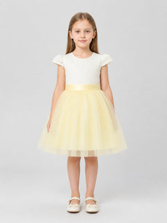 Children's Tulle Princess Dress with Full Skirt